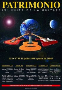 Affiche du festival, édition 1998