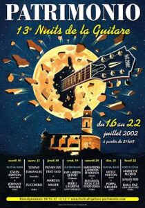 Affiche du festival, édition 2002