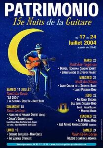 Affiche du festival, édition 2004