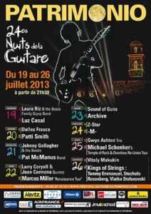 Affiche du festival, édition 2013