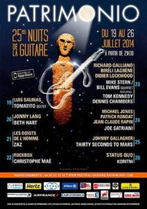 Affiche du festival, édition 2014