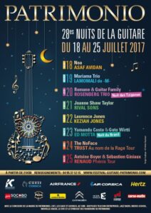 Affiche du festival, édition 2017
