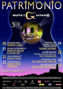 Affiche du festival, édition 2019