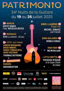 Affiche du festival, édition 2025