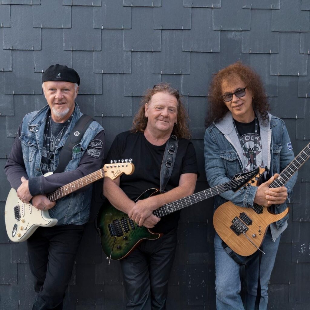Les trois guitaristes du Guitar Night Project