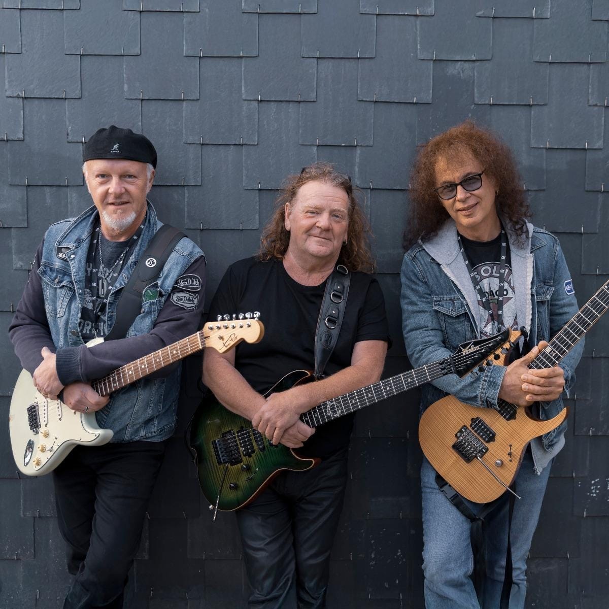 Les trois guitaristes du Guitar Night Project